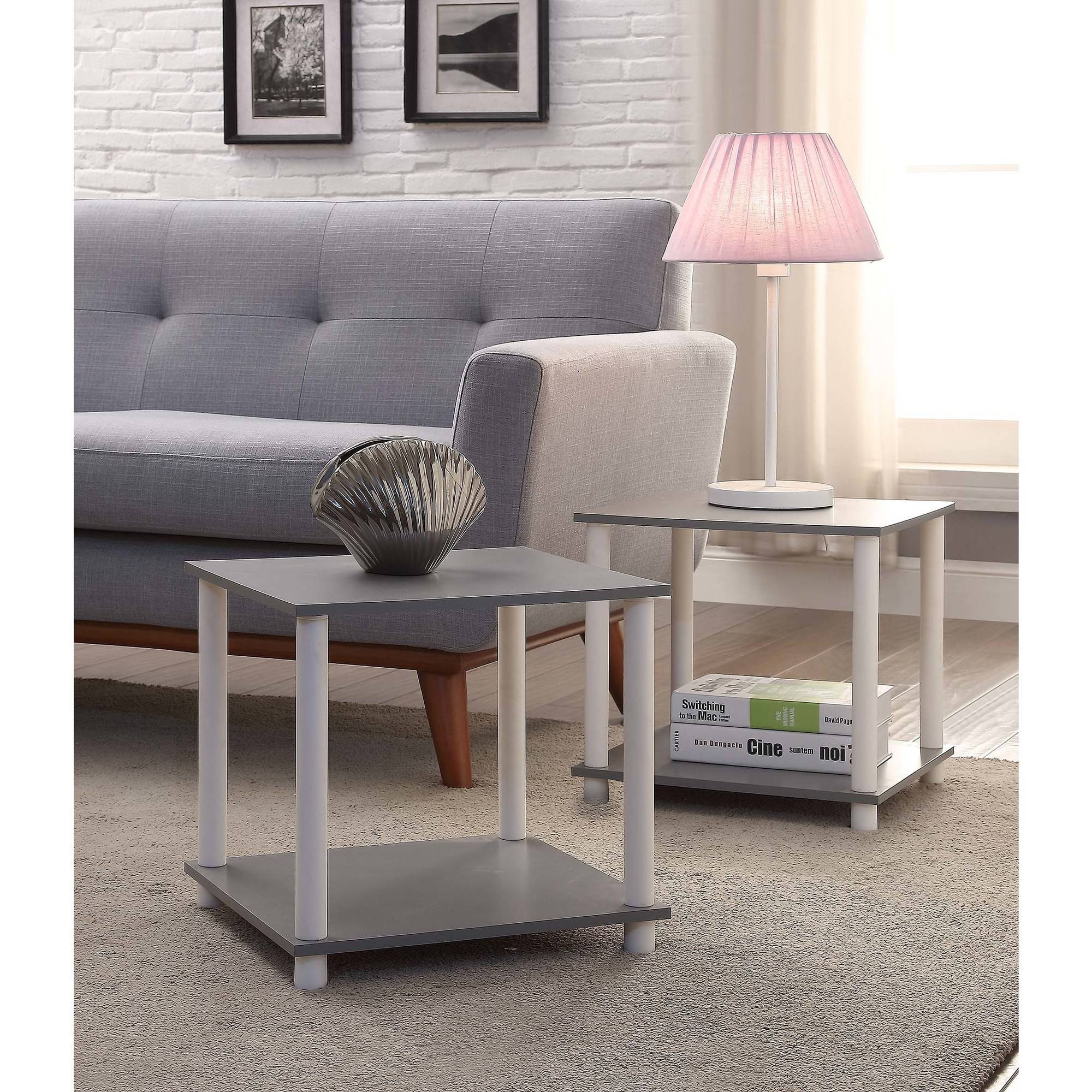 mainstays tools cube multiple colors living room end tables set ashley furniture ethan allen court buffet sectional sleeper high nightstand gray wood formal dining side table