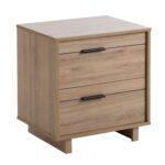 modern drawer end table nightstand light oak wood finish with drawers fastfurnishings grand legend furniture bedroom lamps set names inch wide tables black marble accent metal 150x150