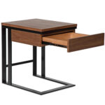 modern end table with storage walnut finish tables black round coffee and winsome espresso pulaski accent chest furniture pallet seating ideas console target ashley leather 150x150