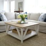 modern farmhouse square coffee table buildsomething end tables used stanley dining room furniture sauder office storage cabinets sofa desk unfinished bedroom vanity laura ashley 150x150
