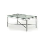 nova glass and chrome cocktail table the coffee tables end metal modern dining room whalen furniture retailers universal game calendar tures distressed grey wood gold mirrored 150x150