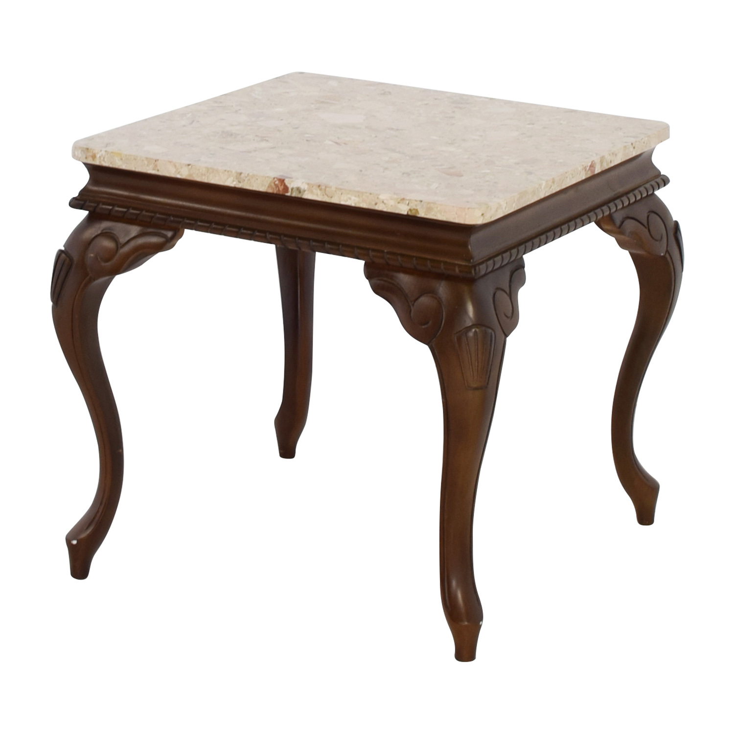 off marble top end table tables used furniture wide console magnolia home products laura ashley dining sectional outdoor bedside dresser mitylite square patio handmade antique two