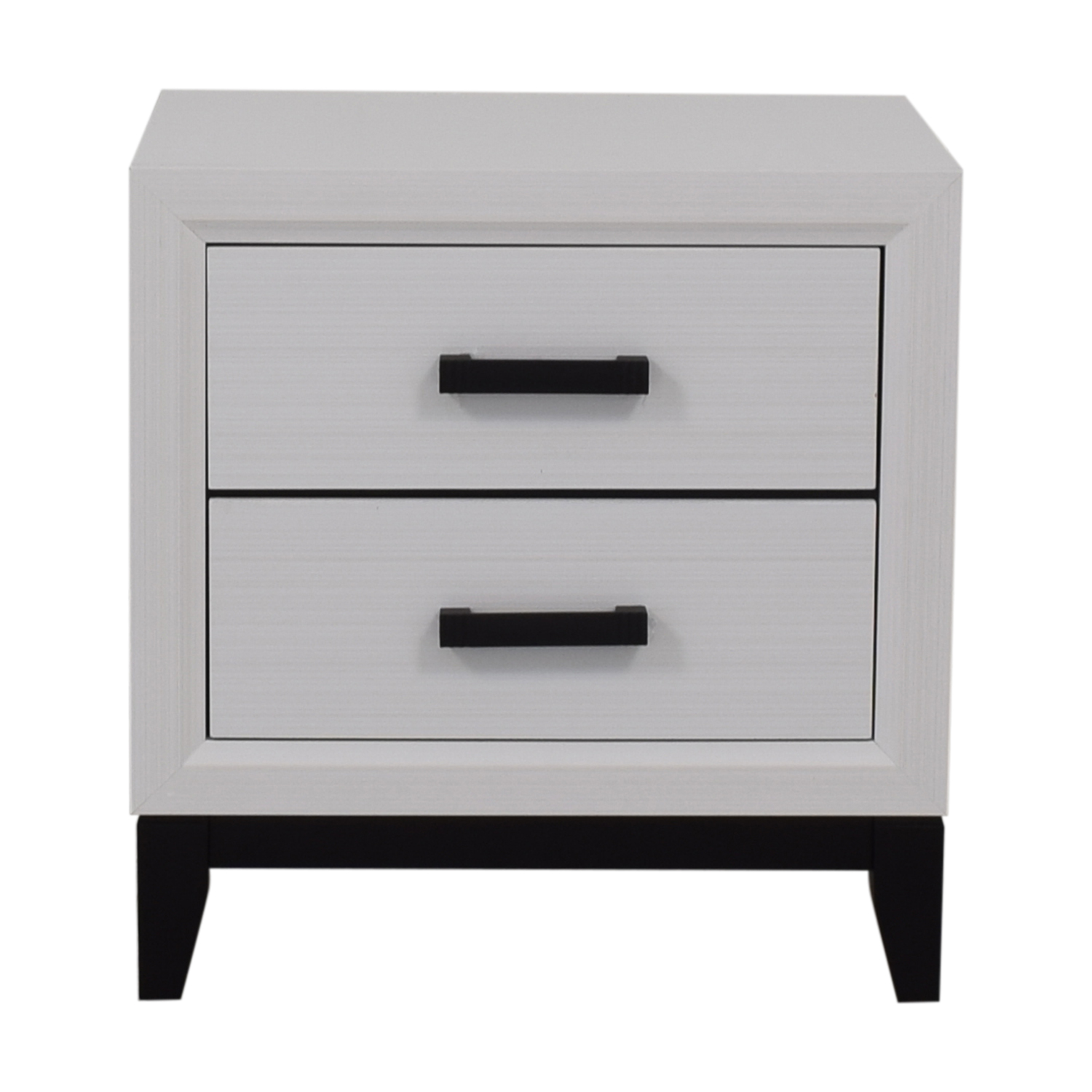 off modern white two drawer nightstand tables grey bedroom end leons stoves rustic sofa table ideas ethan allen kids set inch wide console pallet living room layout loveseat
