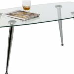 pacifica coffee table clear tempered glass top and chrome tube base radius quarter front prop end tables chairside with power bluezoo menu painted furniture ideas used henredon 150x150
