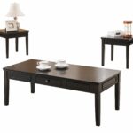 piece black finish wood occasional cocktail coffee end tables set pilaster designs big pet cage small white plastic outdoor table wicker dining with glass top wooden legs west elm 150x150