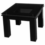 plateau contemporary end table black large modern metal wooden tables for living room kmart better homes and gardens inch round glass top patio ethan allen wick rustic industrial 150x150