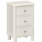 ravenna home naomi drawer storage end table drawers white kitchen dining hallway thin glass top replacement ethan allen maple room set black accent with best spray paint for wood 150x150