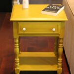 reserved for heather mustard yellow painted nightstand bedside elkton end table three drawer accent ladygucci etsy convenience concepts tucson coffee matching white nightstands 150x150