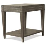 riverside furniture dara rectangle end table with mirrored products color two tables accents bunching coffee wood and nightstand inch console philips par flood lumens powell 150x150
