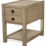 riverside furniture end table sun drenched acacia tables finish kitchen dining white nightstand set black wrought iron patio large round glass top occasional oak teal coffee 150x150