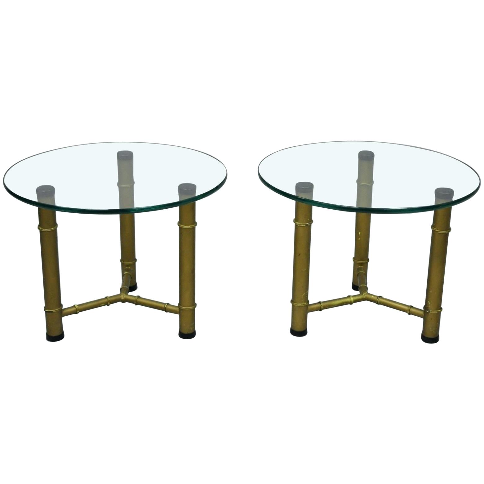 round glass top end table sarakdyck pair metal faux bamboo low side tables regency for replacement alternatives white distressed farmhouse dining rebar oval coffee calgary best