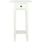 safavieh sabrina distressed cream end table the tables tall telephone spray paint old dresser ashley furniture locations drawer beside ethan allen gear coffee whalen gaming chair 150x150