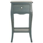 safavieh thelma dark teal storage end table the steel tables kmart bistro small skinny round metal patio pair tall lamps grey nightstand winchester garden furniture laura ashley 150x150