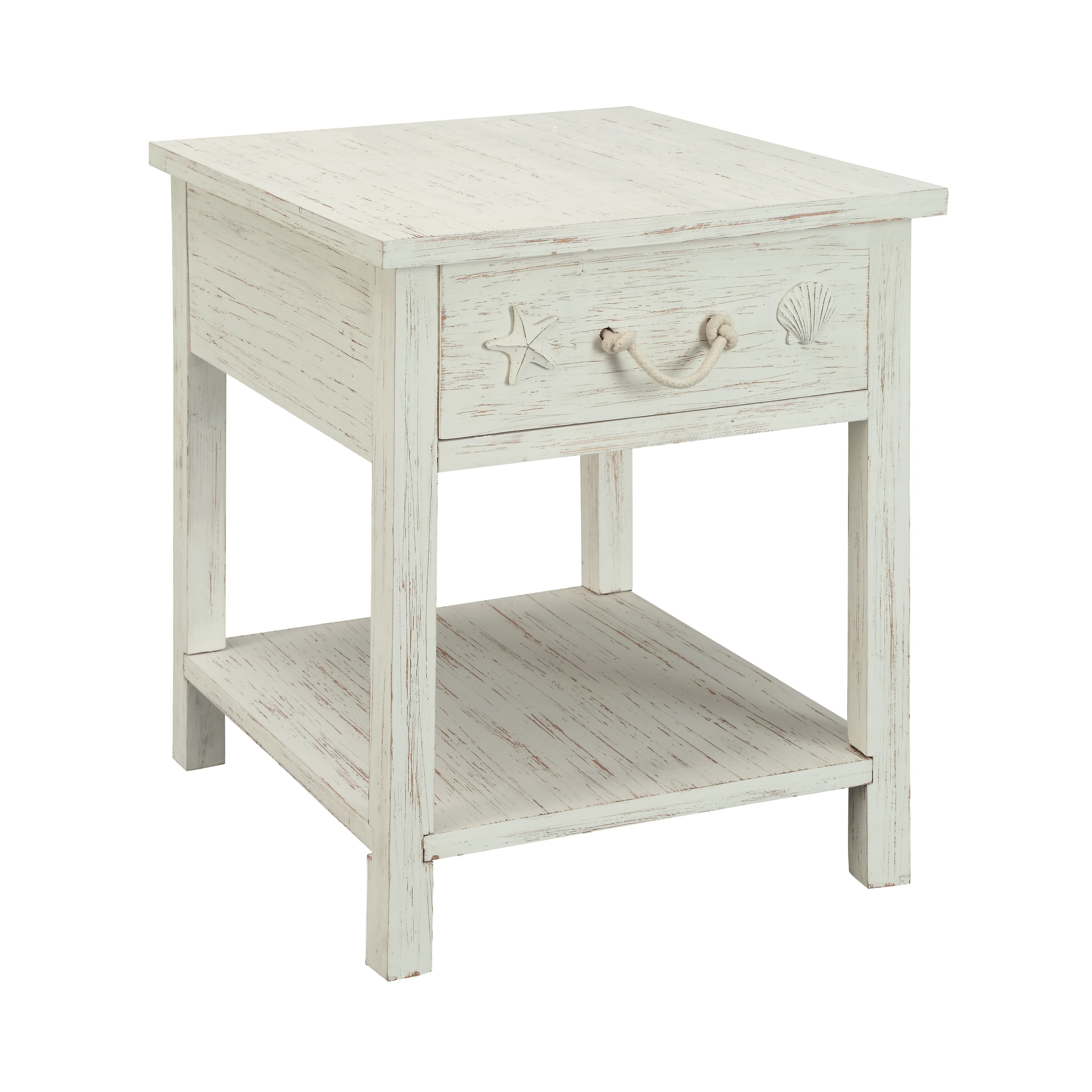sanibel one drawer end table free shipping today how many inches between coffee and sofa wedge magnussen ashby western tables magnolia furniture line glass wood lamp whalen sorano