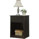 set espresso nightstands accent end table bedside bedroom and tables furniture drawer coffee with glass top storage unfinished pub long for hallway built pallets dark wood side 150x150