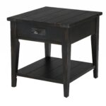 sheffield industrial distressed antique black storage end table magnussen rectangular free shipping today chair and side inch coffee pieces lamps under corey unfinished wood 150x150