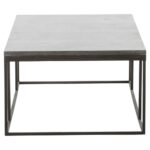 shuler industrial loft iron bluestone rectangular coffee table product black end kathy kuo home square glass kitchen sauder credenza desk tall accent furniture antique bedside 150x150