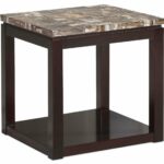 sicily end table brown the brick chocolate tables tap expand hampton bay outdoor cushions marble top round accent custom small room lamp furniture magnolia white distressed wood 150x150