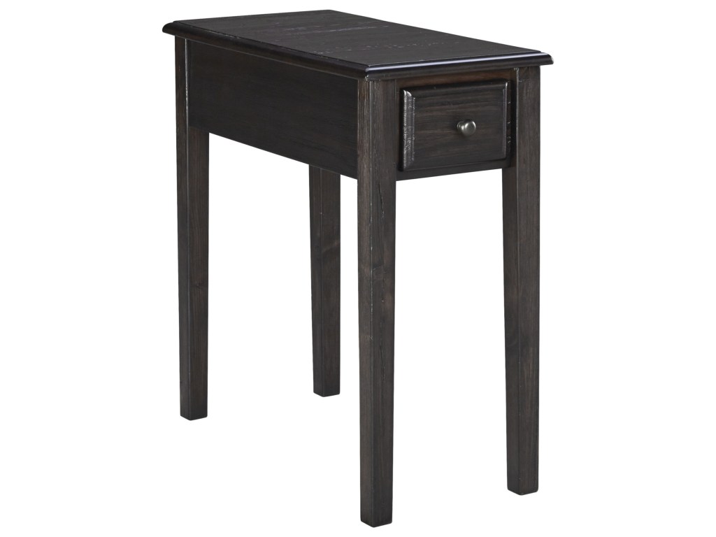 signature design ashley solid wood chair side end table products color black tables woodchair furniture marble top coffee corner office metal and tile powell phone number with