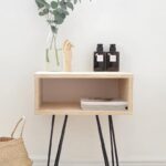 simply brilliant diy nightstand ideas homesthetics mid century table bedroom end tables plywood and hairpin legs conversation sets foot console patio with center fire pit raylene 150x150