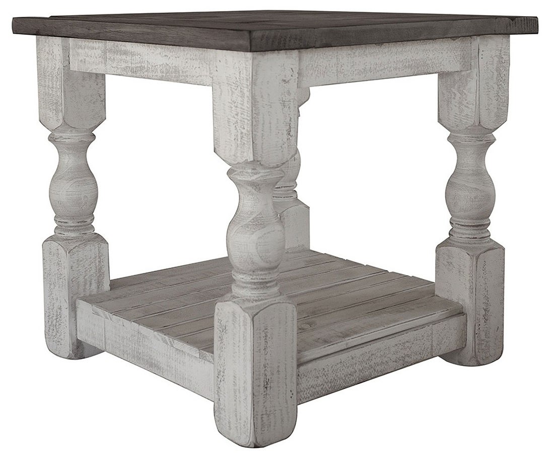 stone end table off white gray ifd furniture tables fancy pet crates grey living room brown couch dog kennel side kmart patio dining deck country accent gold and mirror coffee