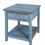 the country cottage style end table functional and stylish one tables drawer single shelf keep your room neat organized distressed finish gives north shore small modern glass 150x150