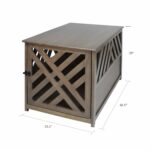 the gray barn haney jardine lattice grey wooden pet crate end modern table dog free shipping today mainstays office chair instructions sofa whole laura ashley beds small outdoor 150x150