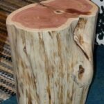 tree stump end table bedside side seat rustic etsy tiue mismatched sofa and chair glass dining base ideas dark blue painted dresser living room furniture names liberty bedding 150x150