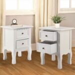 two nightstand bedside end table cupboard bedroom furniture storage tables details about drawers pulaski couch mirror side ikea accent ott larkinhurst earth reviews clearance 150x150