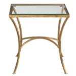 uttermost alayna gold end table traditional decor elegant furniture dstuc tables modern ideas broyhill patio chairs pallet garden magnussen karlin powell mirrored nightstand oak 150x150