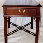 vintage ethan allen knob creek collection traditional cherry end tables details about table wolf glass stanley french provincial furniture target living room box frame coffee side 150x150