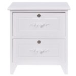 way solid wood elegant night stand locking drawer end table with storage shelf white long bedroom tiny drink broyhill couch low round coffee target living room chairs black square 150x150
