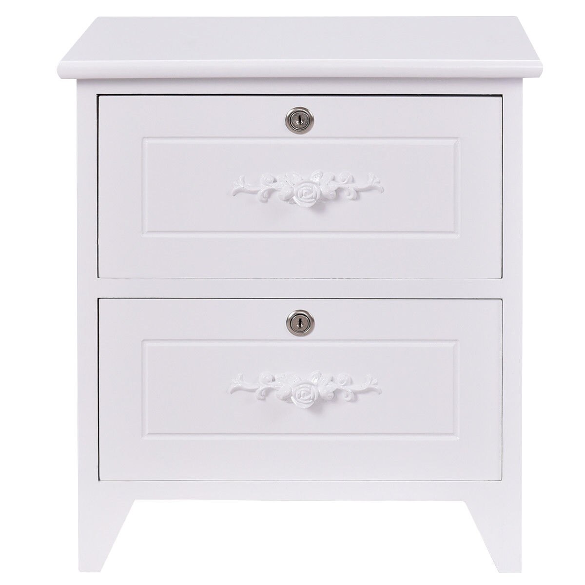 way solid wood elegant night stand locking drawer end table with storage shelf white long bedroom tiny drink broyhill couch low round coffee target living room chairs black square