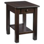 wayside custom furniture contemporary chairside table products color hopewood end tables hampton bay outdoor cushions pine wood fixer upper round mirror buffet ikea triangle glass 150x150