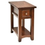 wayside custom furniture open garnet hill chairside table products color hopewood end tables home patio inside dog crate big indoor kennels chairs clearance legs made from pipe 150x150