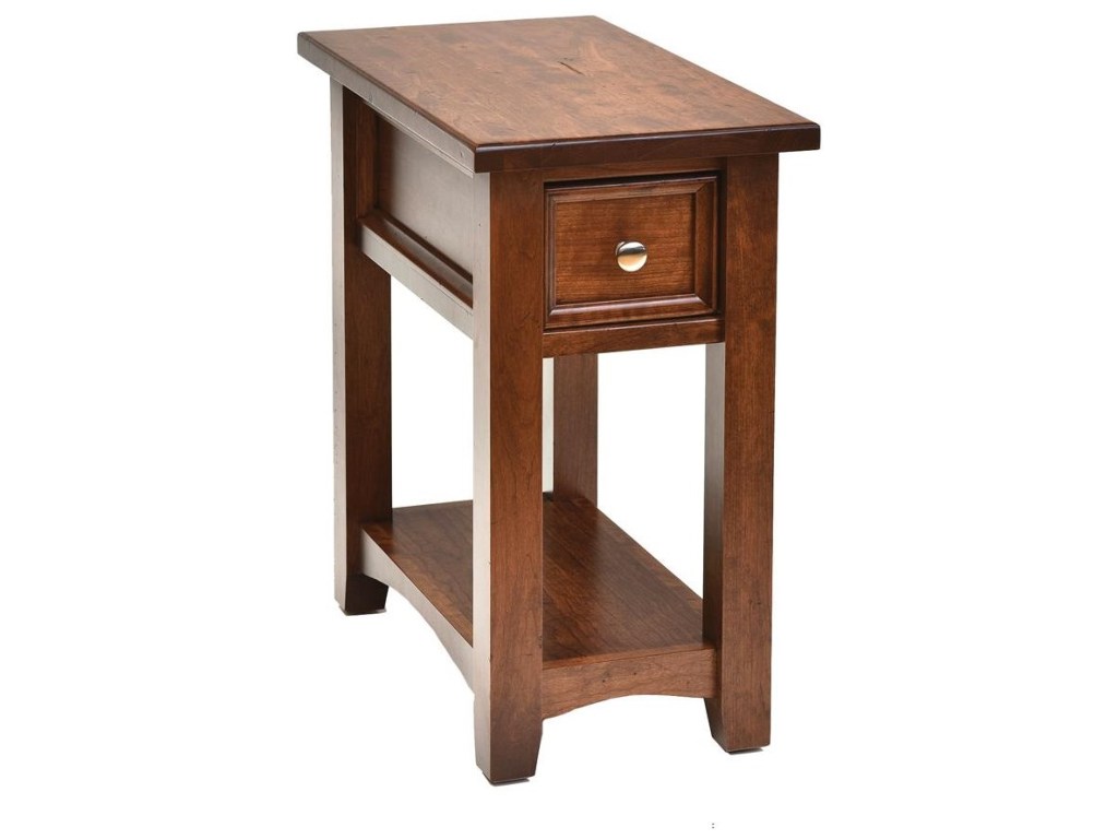 wayside custom furniture open garnet hill chairside table products color hopewood end tables home patio inside dog crate big indoor kennels chairs clearance legs made from pipe
