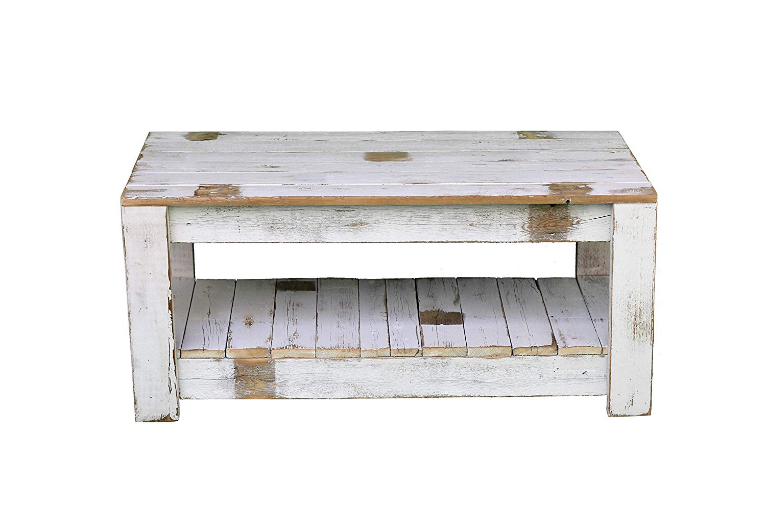 white farmhouse coffee table with shelf handmade end rustic log side antique spindle leg trestle extendable bedside unfinished brass magnolia dining room mainstays assembly