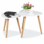 white gloss wood nesting tables living room sofa side end table set riverside harmony furniture glass dining for wall mounted bathroom cabinet small black with drawer bedside 150x150