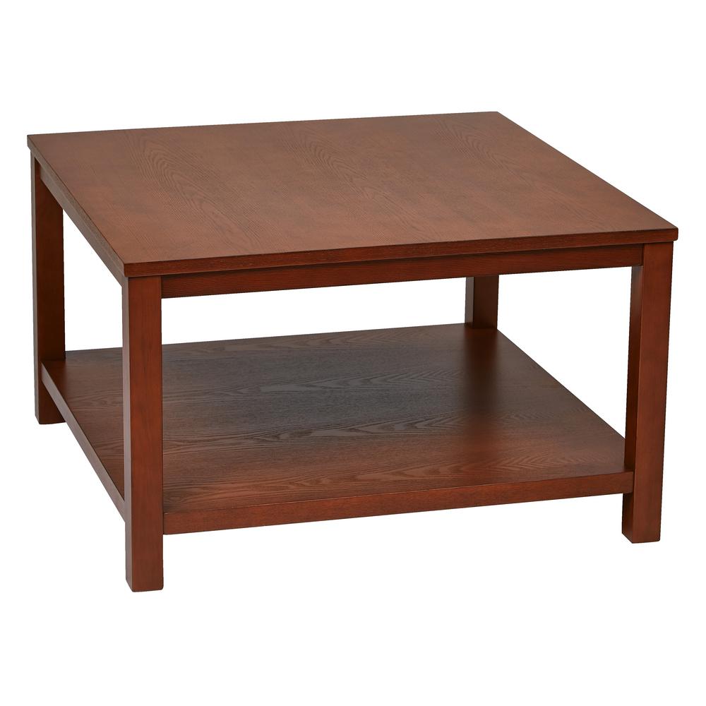 work smart merge cherry square coffee table chy wood and veneer finish office star products tables end the furniture arrangement living room layout tea white nightstand set