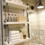 best over the toilet storage ideas and designs for homebnc floating shelves bathroom farmhouse hanging couch table ikea coffee garage work shelving besta bookshelf target glass 150x150