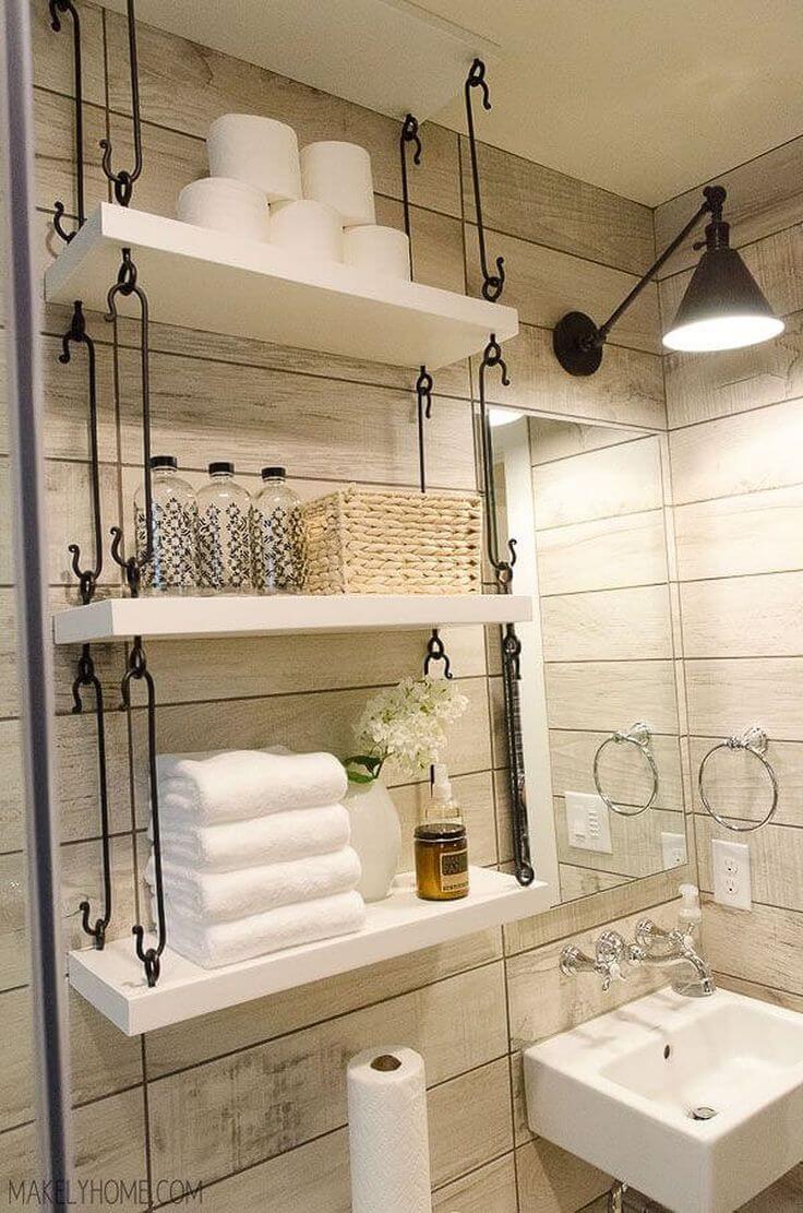 best over the toilet storage ideas and designs for homebnc floating shelves bathroom farmhouse hanging couch table ikea coffee garage work shelving besta bookshelf target glass