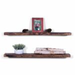 best rated floating shelves helpful customer reviews the shelf company dakoda love deep rugged distressed usa handmade clear coat finish wrought iron wall ledges kitchen cabinets 150x150