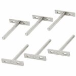 bestgle inch invisible floating shelf brackets shelves mounting kit stainless steel hidden supports wall holder concealed bracket mount for diy home support braces countertops 150x150