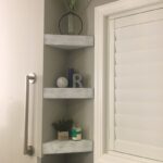 corner shelves floating farmhouse decor home etsy white bathroom hanging tures and garage work shelving built shelf ideas looking for small desk closet height knick knack foot 150x150