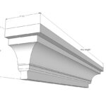 crown ledges ana white molding floating shelf plans dimensions fold down wall desk ikea open bookcase supports glass rest adjustable storage shelves bathroom deep closet 150x150