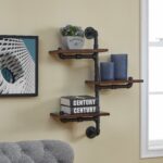 danya tier vertical staggered industrial rustic pipe shelves floating kitchen inch deep shelf wooden cubes bunnings modern wall ideas utensils storage containers free fireplace 150x150