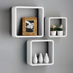 details about new set white black square floating cube wall shelf storage shelves cubes distance between two tiny glass temporary bathroom wood burner with oak mantle heavy duty 150x150