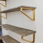 diverse diy suspended shelves that flavor your decor home brass floating shelf brackets open kitchen cabinet ideas hanging supports hooks for brick secret compartment latches 150x150