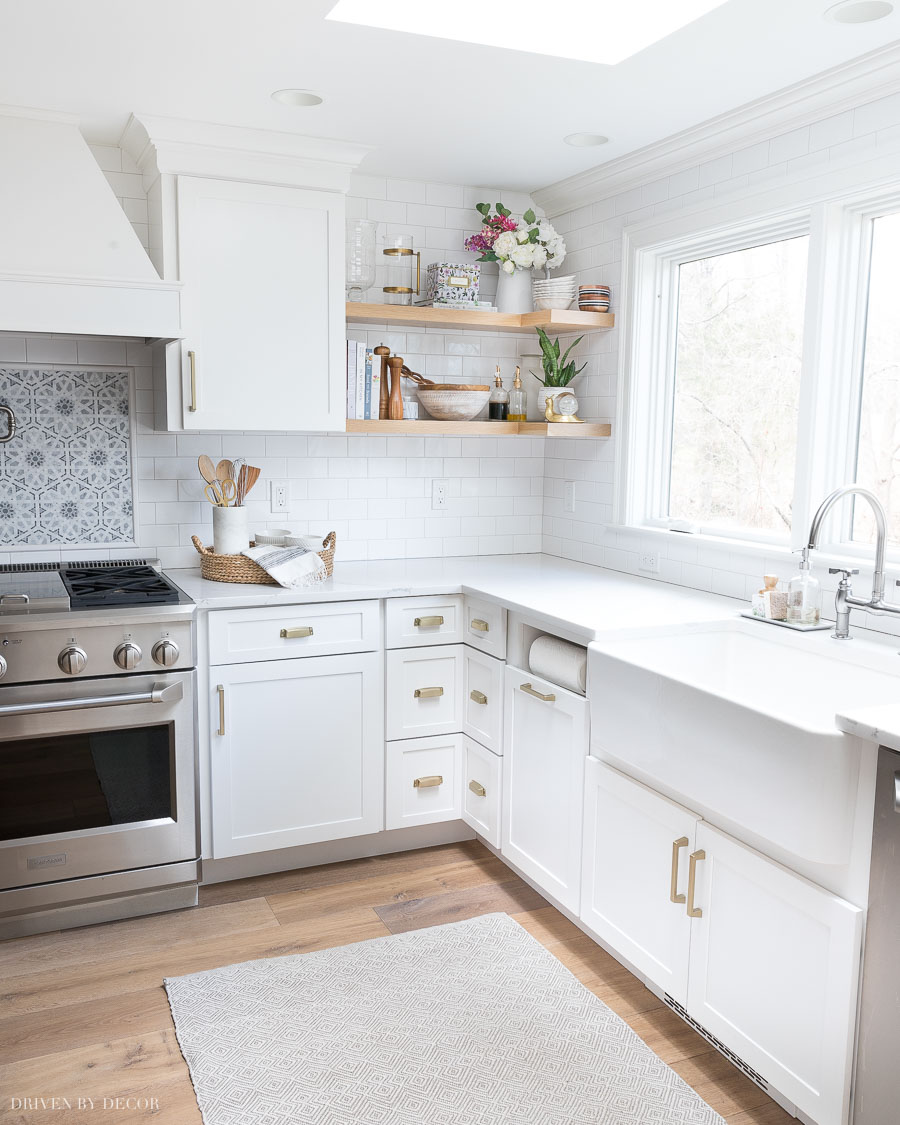 diy floating corner shelves our kitchen all the details shelving wood building for toilet wall shelf contemporary mantels fireplace surrounds white coat hanger ikea nornas bench