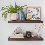 diy floating shelves how build real simple final your own are shelf with drawer ikea command hook alternative cube from prepac wall hanging desk farm sink shoe storage for small 150x150